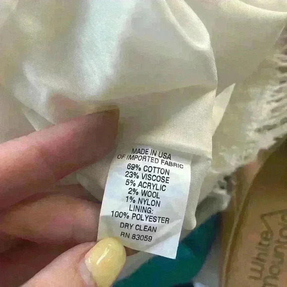 Anthropologie DREW Shift Dress Size S Sleeveless Cream Aztec Design w Pockets - Picture 13 of 13